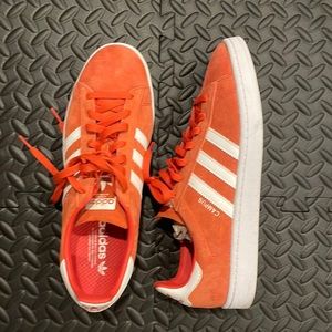 Adidas campus sneakers.